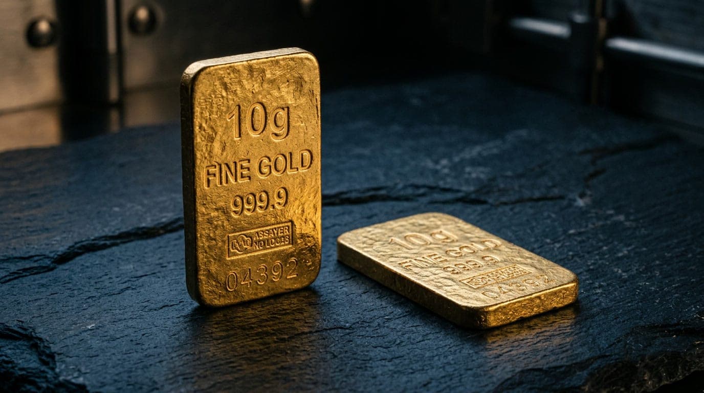 Goldbarren 10g