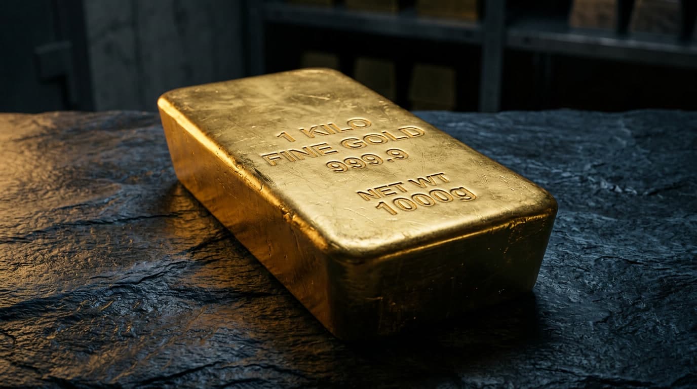 Goldbarren 1kg